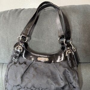 Coach Large Soho Signature Hobo Cloth Handbag